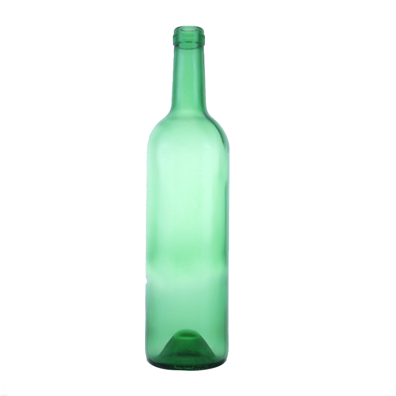 750ml  Classic green wine glass bottle