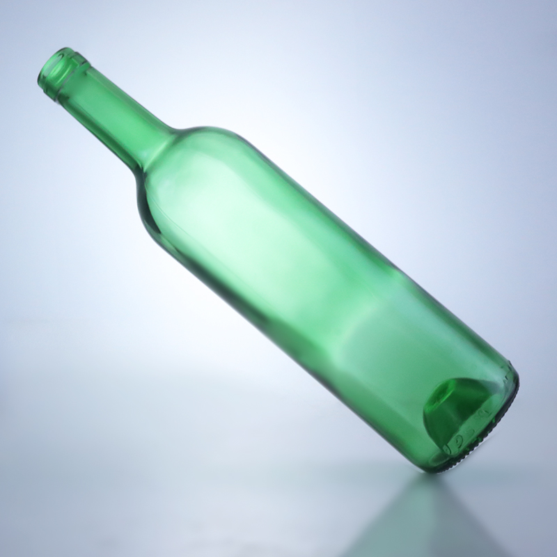 750ml  Classic green wine glass bottle